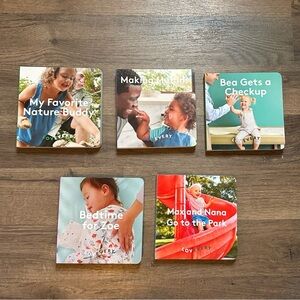 Lovevery Board Book Set - Colorful Kids Stories (5-Book Set)